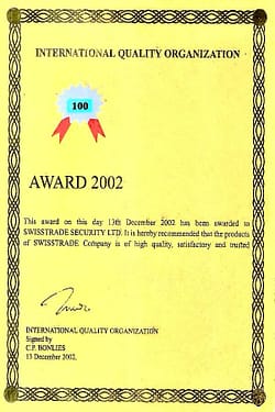 Swisstrade Award Swisstrade Award