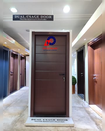 Dual Usage Galvanized Steel Doors Walnut color Dual Usage Galvanized Steel Doors
Walnut color